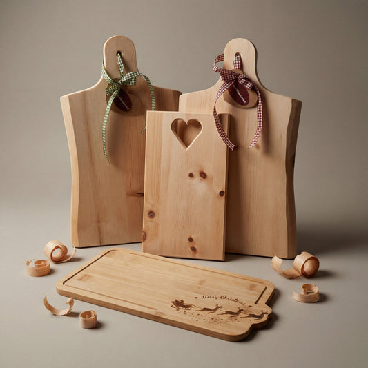 Zirben Jausenbrett - personalisierbar